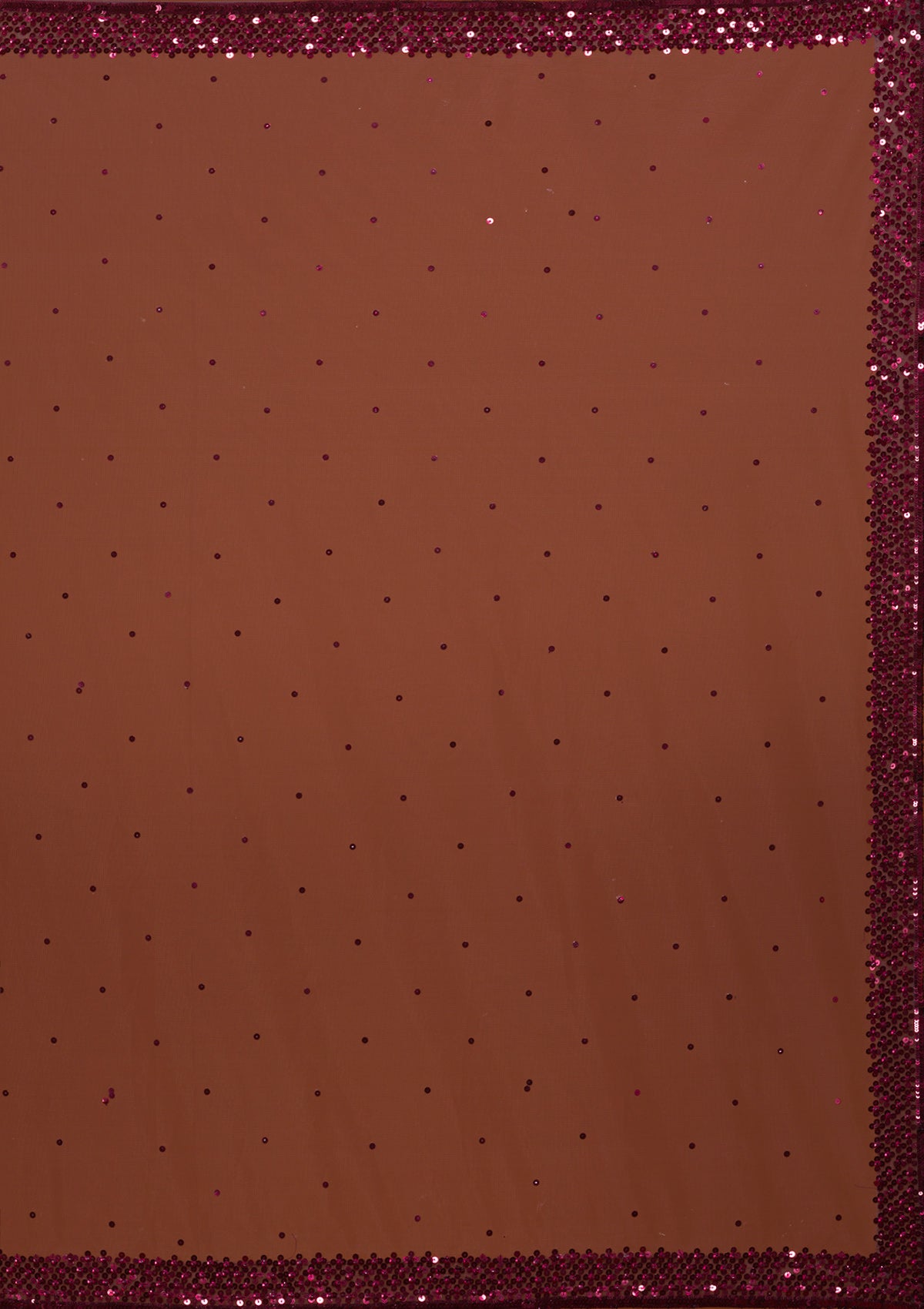 Maroon Sequins Net Readymade Lehenga - Image 10